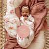 SNUGGLE HUNNY KIDS DIAMOND KNIT BABY BLANKET | ROSA