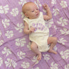 CINNAMON BABY BIG ISLAND ROMPER - LILAC