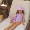 CINNAMON BABY LILAC SWIM ONE-PIECE