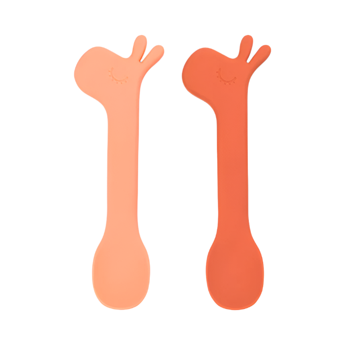 DONE BY DEER SILICONE SPOON 2-PACK LALEE