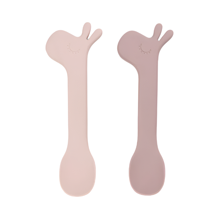 DONE BY DEER SILICONE SPOON 2-PACK LALEE