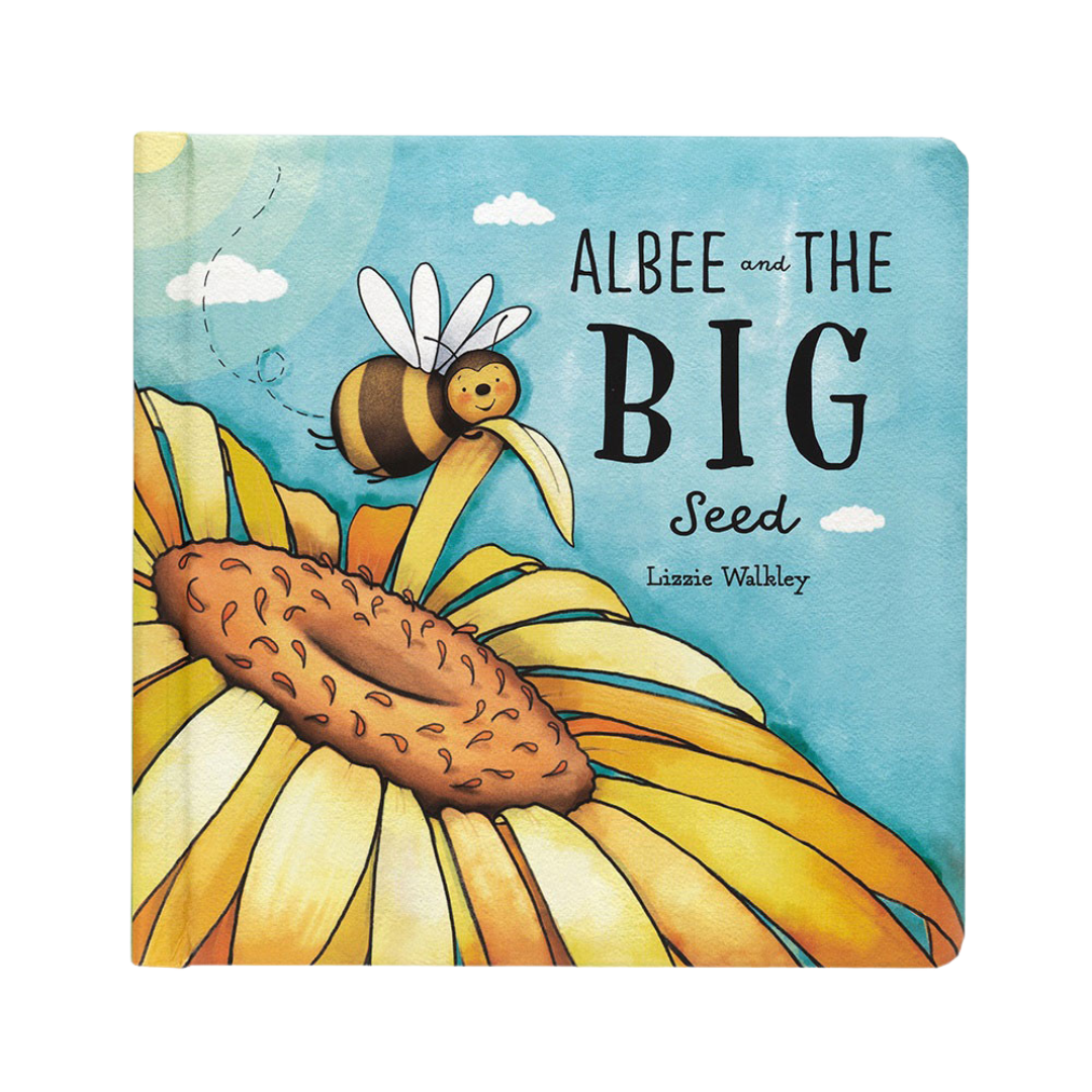 JELLYCAT ALBEE & THE BIG SEED BOOK (BASHFUL BEE BOOK)