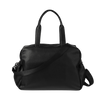 OIOI CARRY ALL NAPPY BAG - BLACK FAUX LEATHER