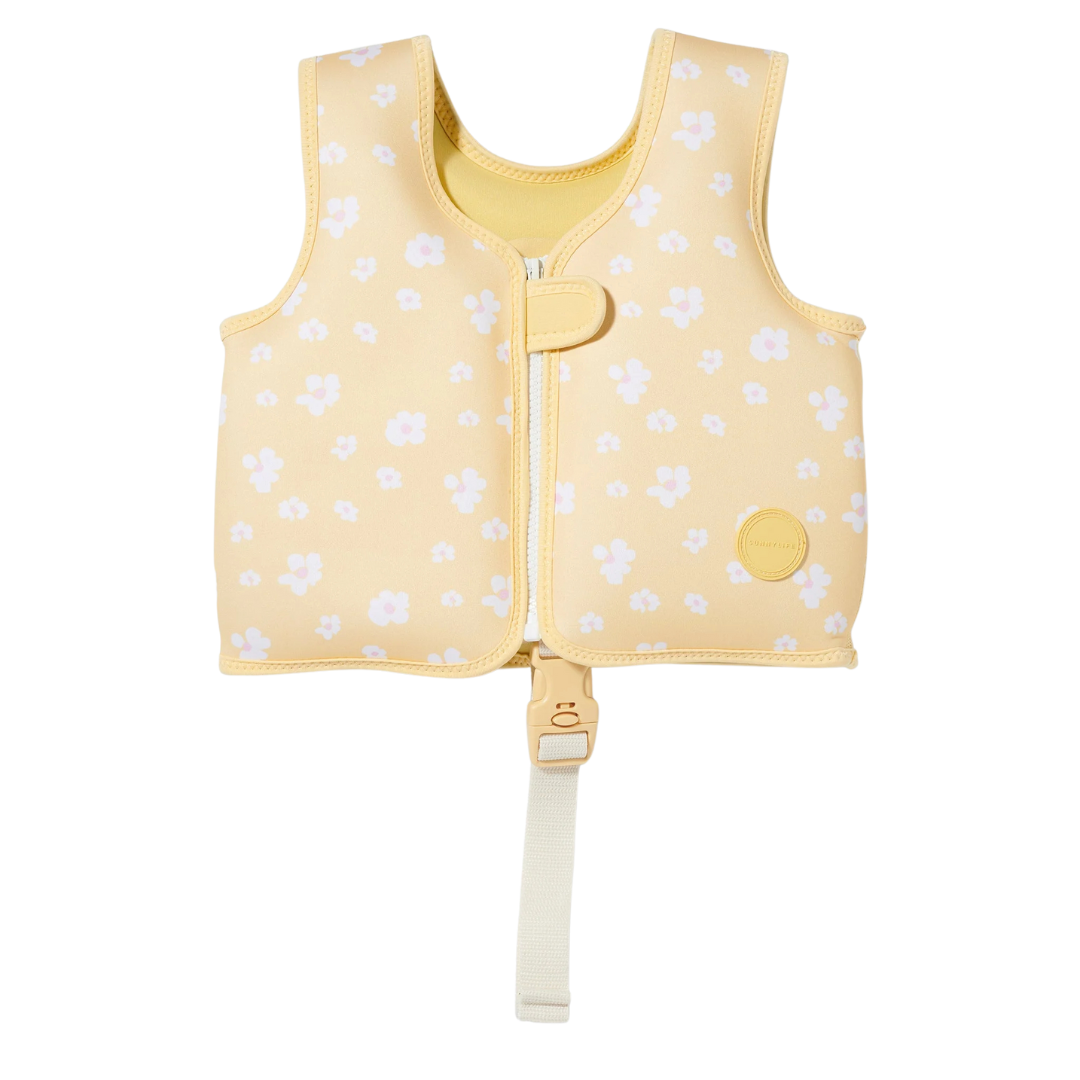 SUNNYLIFE KIDS SWIM VEST PRINCESS SWAN BUTTERCUP