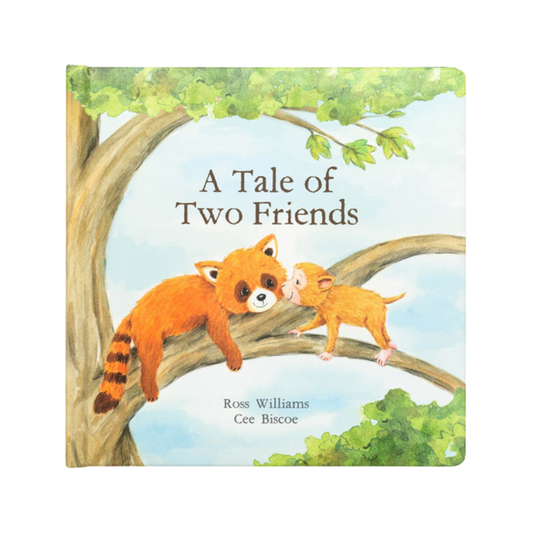 JELLYCAT THE TALE OF TWO FRIENDS BOOK (BASHFUL RED PANDA)