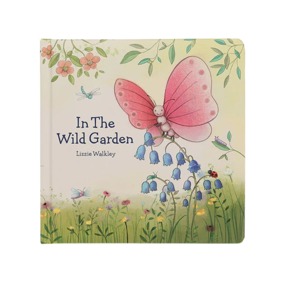 JELLYCAT IN THE WILD GARDEN BOOK (BEATRICE BUTTERFLY)