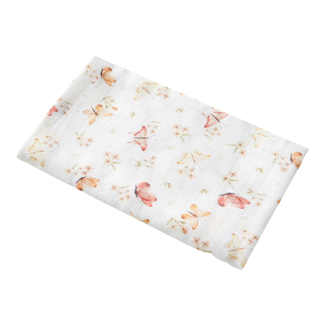 SNUGGLE HUNNY KIDS BUTTERFLY MUSLIN WRAP