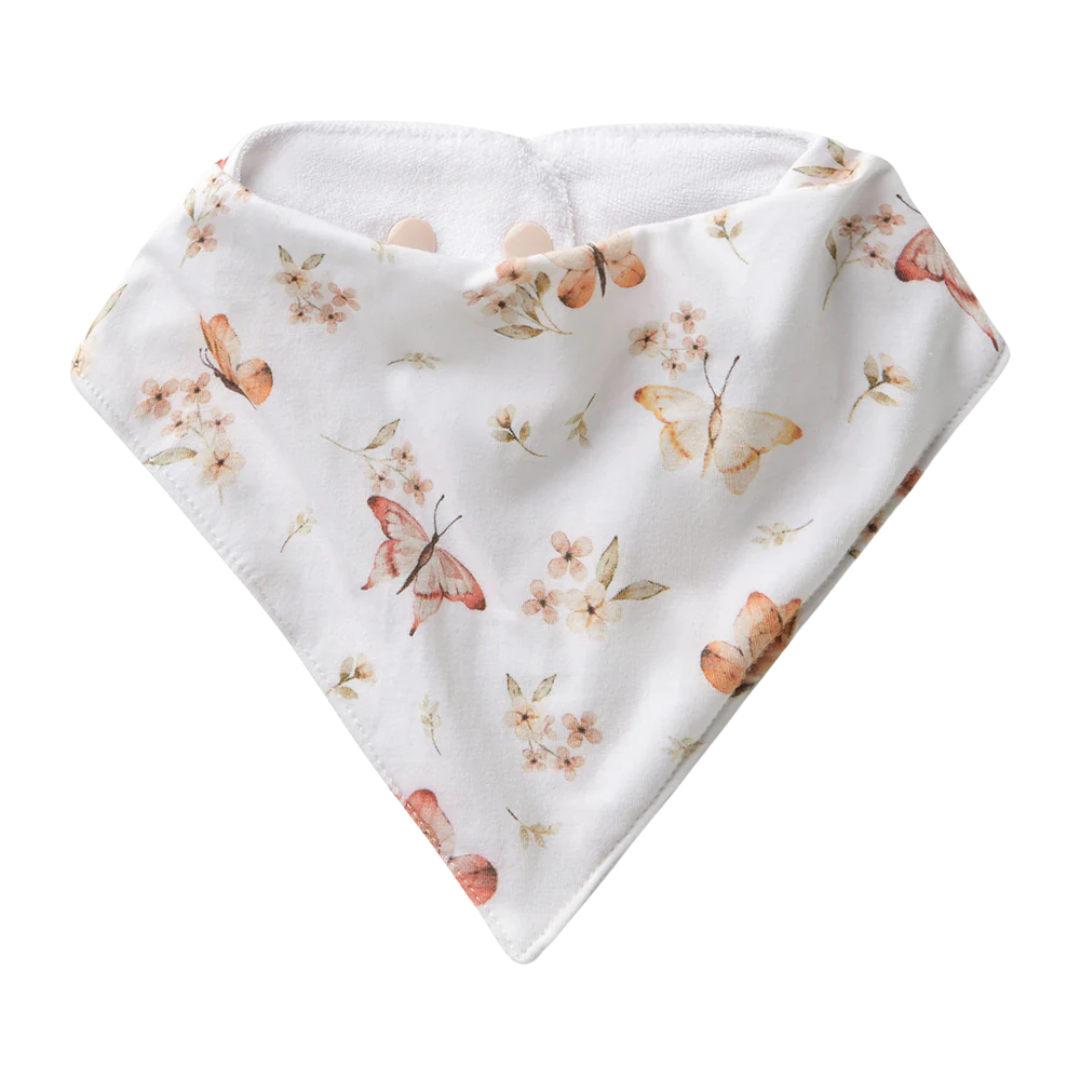 SNUGGLE HUNNY KIDS BUTTERFLY DRIBBLE BIB