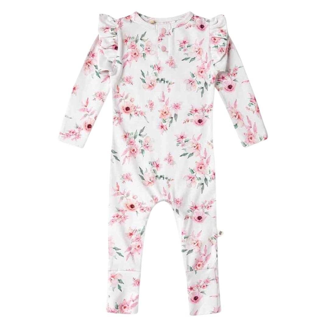 SNUGGLE HUNNY KIDS CAMILLE ORGANIC GROWSUIT