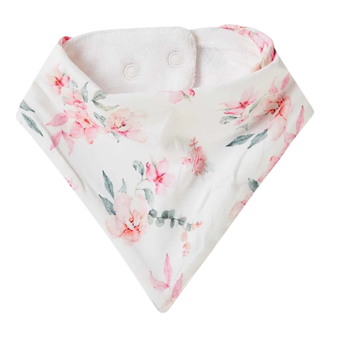 SNUGGLE HUNNY KIDS SPRING CAMILLE ORGANIC DRIBBLE BIB