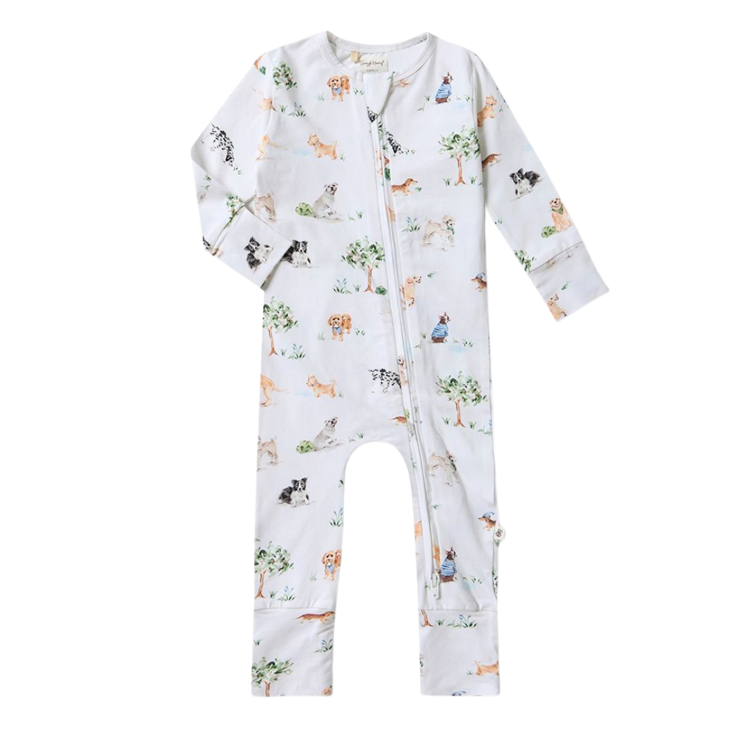 SNUGGLE HUNNY DOG PARK SNUGGLESUIT CONVERTIBLE ROMPER