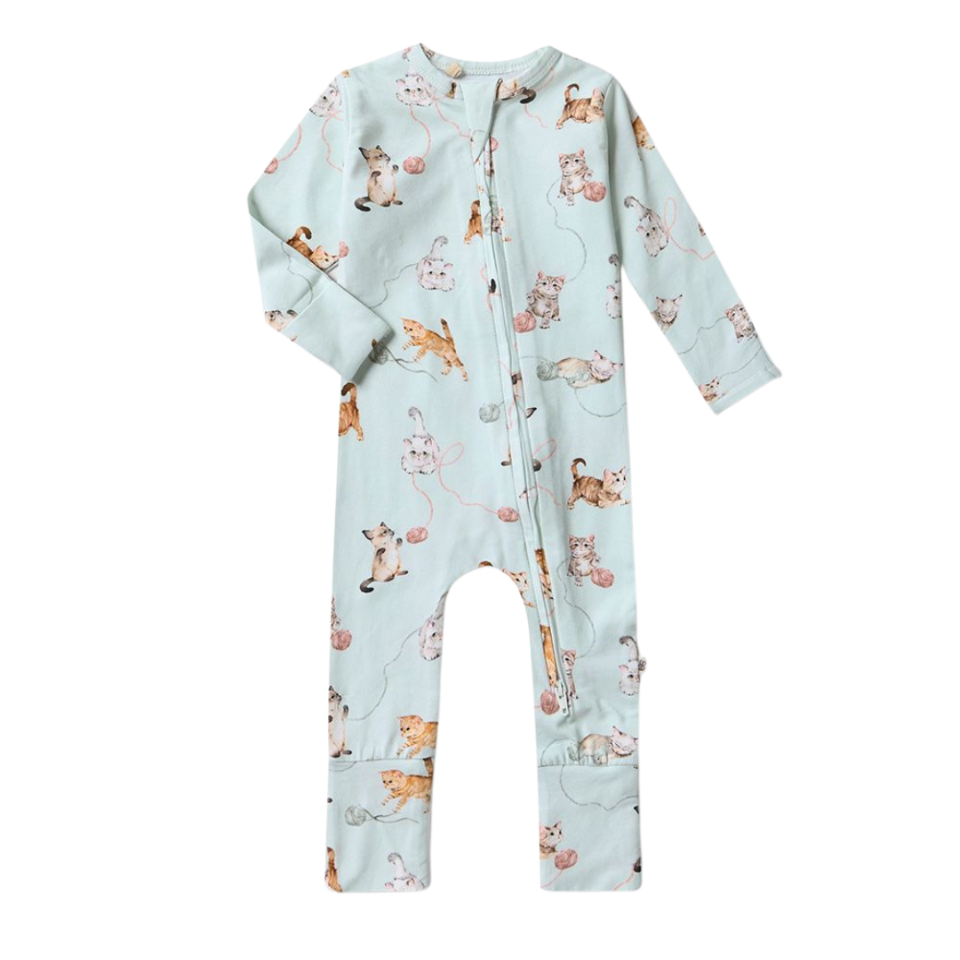 SNUGGLE HUNNY KITTENS SNUGGLESUIT CONVERTIBLE ROMPER