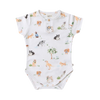 SNUGGLE HUNNY DOG PARK SHORT SLEEVE BODYSUIT