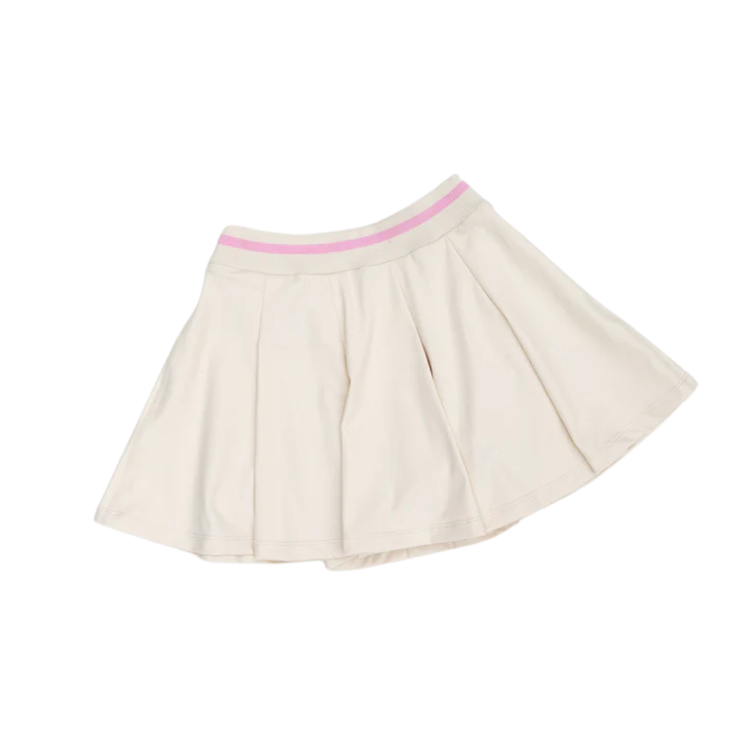 CINNAMON BABY TENNIS SKIRT - BABY PINK