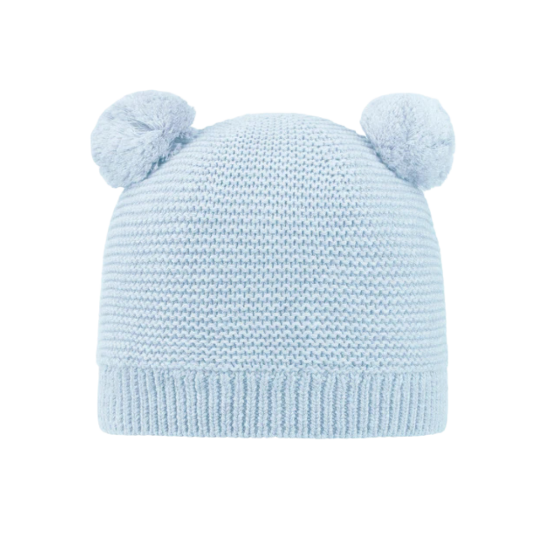 TOSHI ORGANIC BEANIE SNOWY - BLUE BIRD