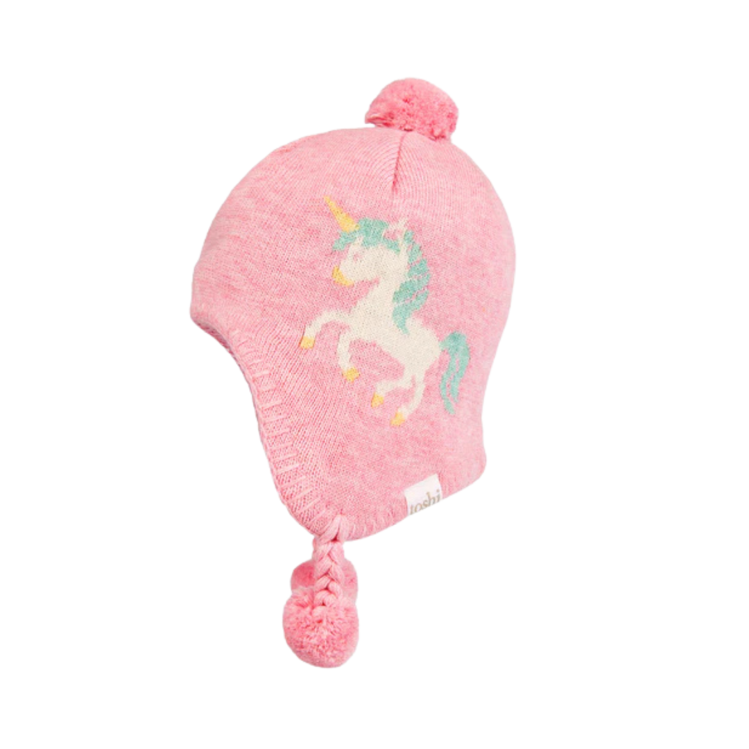 TOSHI ORGANIC EARMUFF STORYTIME - UNICORN