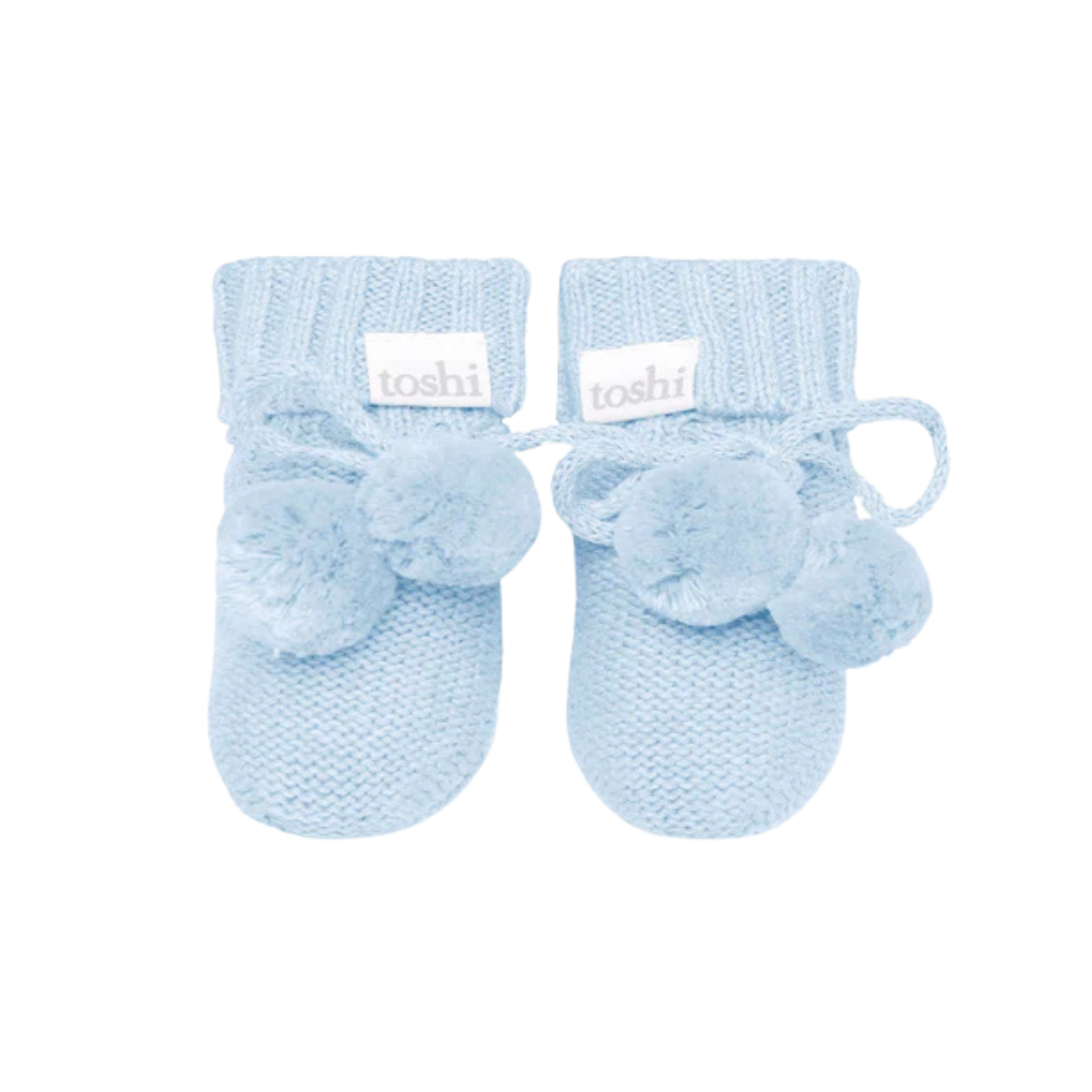 TOSHI ORGANIC BOOTIES MARLEY - BLUEBIRD