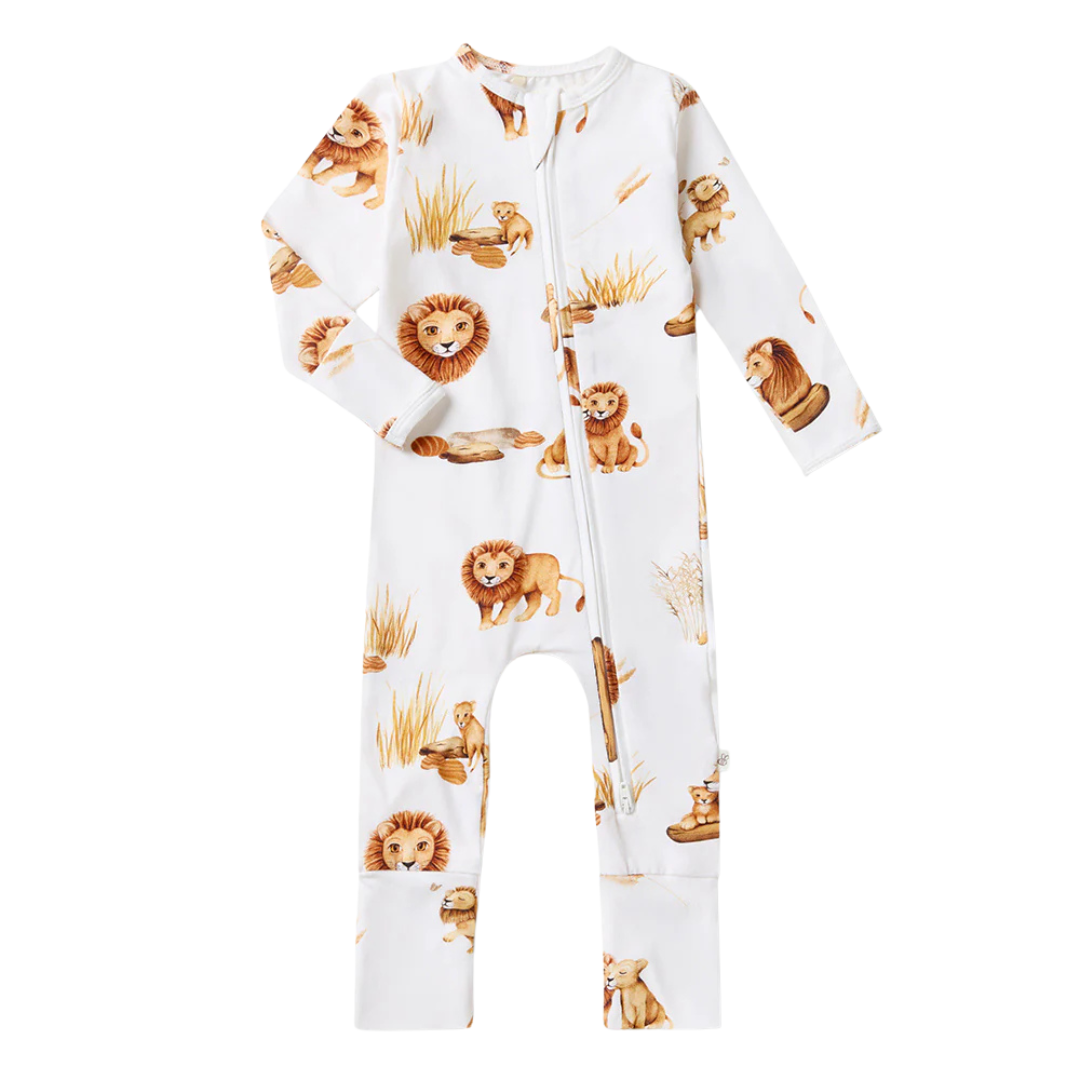 SNUGGLE HUNNY SNUGGLESUIT CONVERTIBLE ROMPER LION