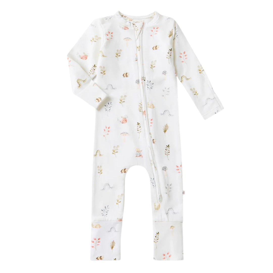 SNUGGLE HUNNY SNUGGLESUIT CONVERTIBLE ROMPER GARDEN FRIENDS