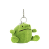 JELLYCAT RICKY RAIN FROG BAG CHARM