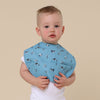 SNUGGLE HUNNY KIDS BLUE OCEAN SNUGGLE BIB