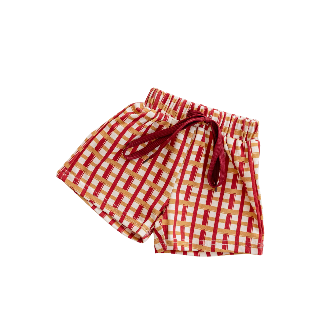 CINNAMON BABY CHRISTMAS SHORTS