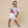 SNUGGLE HUNNY KIDS LILAC SKIES SHORT SLEEVE BODYSUIT