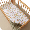 SNUGGLE HUNNY FARM FITTED COT SHEET