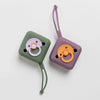 BIBS PACIFIER SOFT CASE - VANILLA