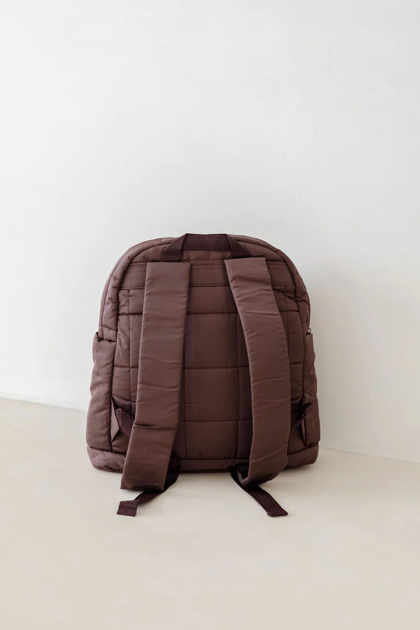 CINNAMON BABY SIGNATURE BACKPACK - CHOCOLATE