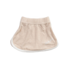 CINNAMON BABY TERRY SKIRT - CREAM