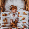 SNUGGLE HUNNY KIDS ORGANIC MUSLIN WRAP -  SUNFLOWER