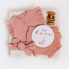 SNUGGLE HUNNY KIDS ROSE SHORT SLEEVE BODYSUIT