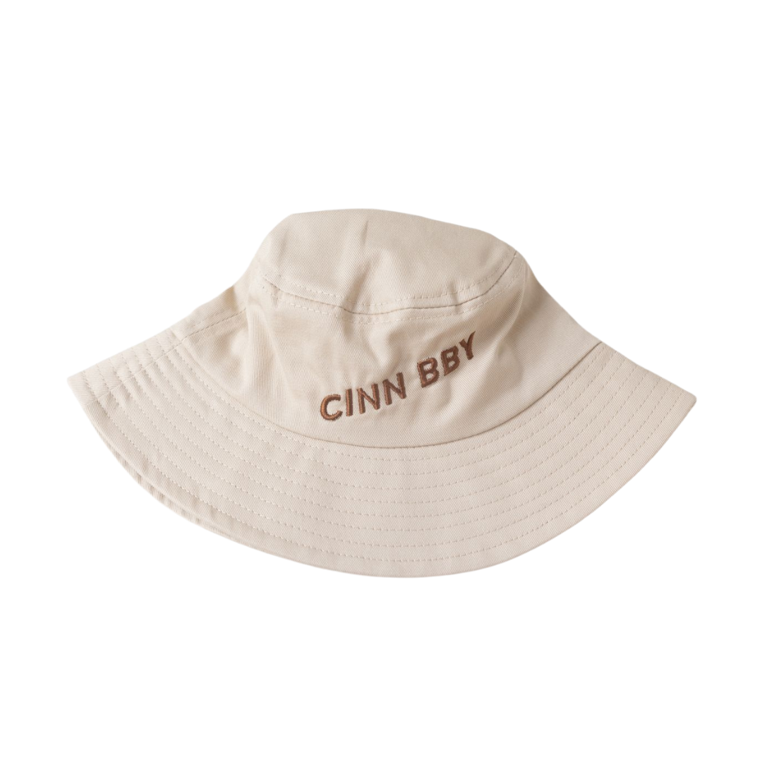 CINNAMON BABY CINN BABY BUCKET HAT - CHOCOLATE