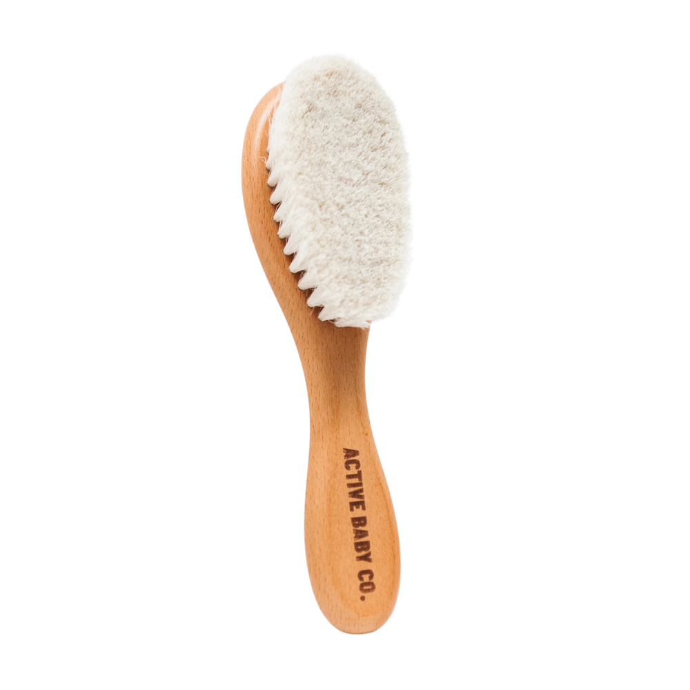 ACTIVE BABY CO. WOODEN BABY BRUSH