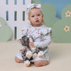 SNUGGLE HUNNY KITTENS LONG SLEEVE DRESS